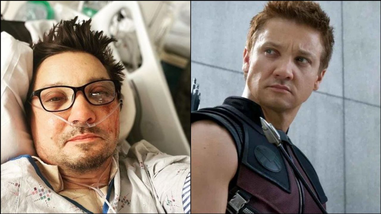 Jeremy Renner recibió el apoyo de Robert Downey Jr en su recuperación