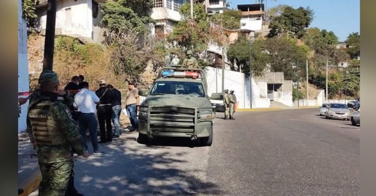 Acordonan el sitio del crimen