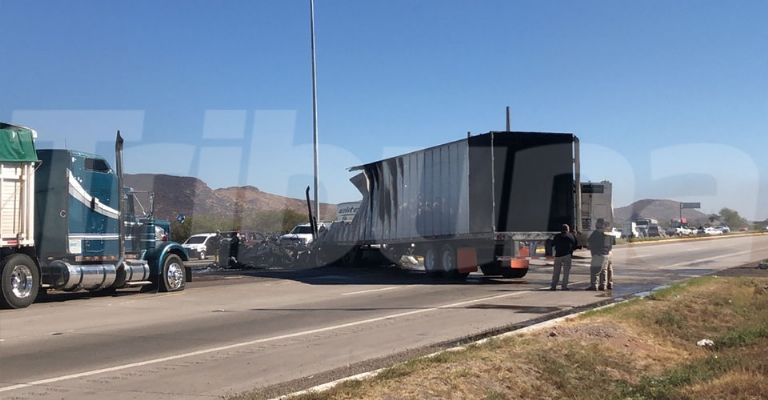 Reportan posible 'narcobloqueo' a la salida sur del municipio