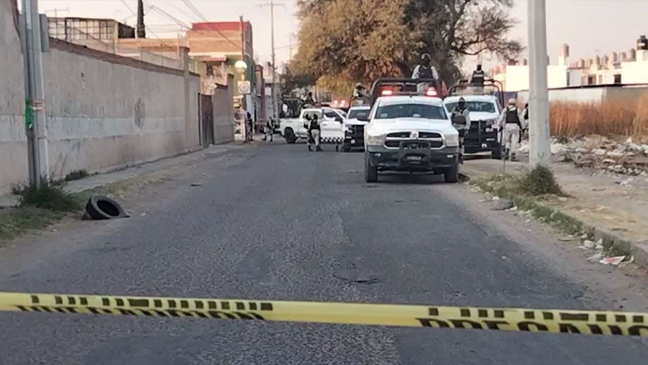 Acordonan el sitio del crimen