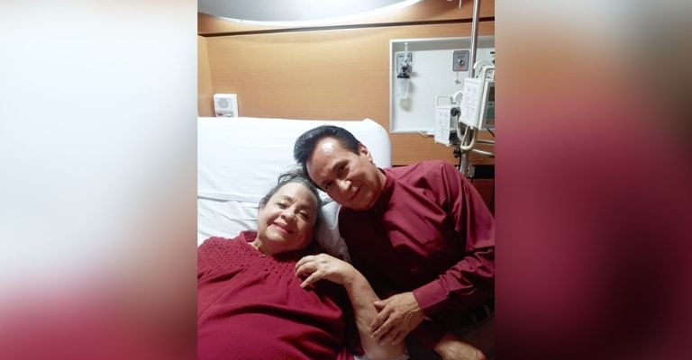 Lucila Mariscal fue hospitalizada de emergencia por aparatosa caída en su casa