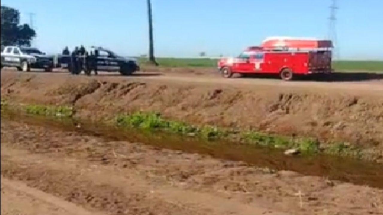 Autoridades se movilizaron por la presencia de un cuerpo sin vida en el Valle del Yaqui. Foto: Facebook