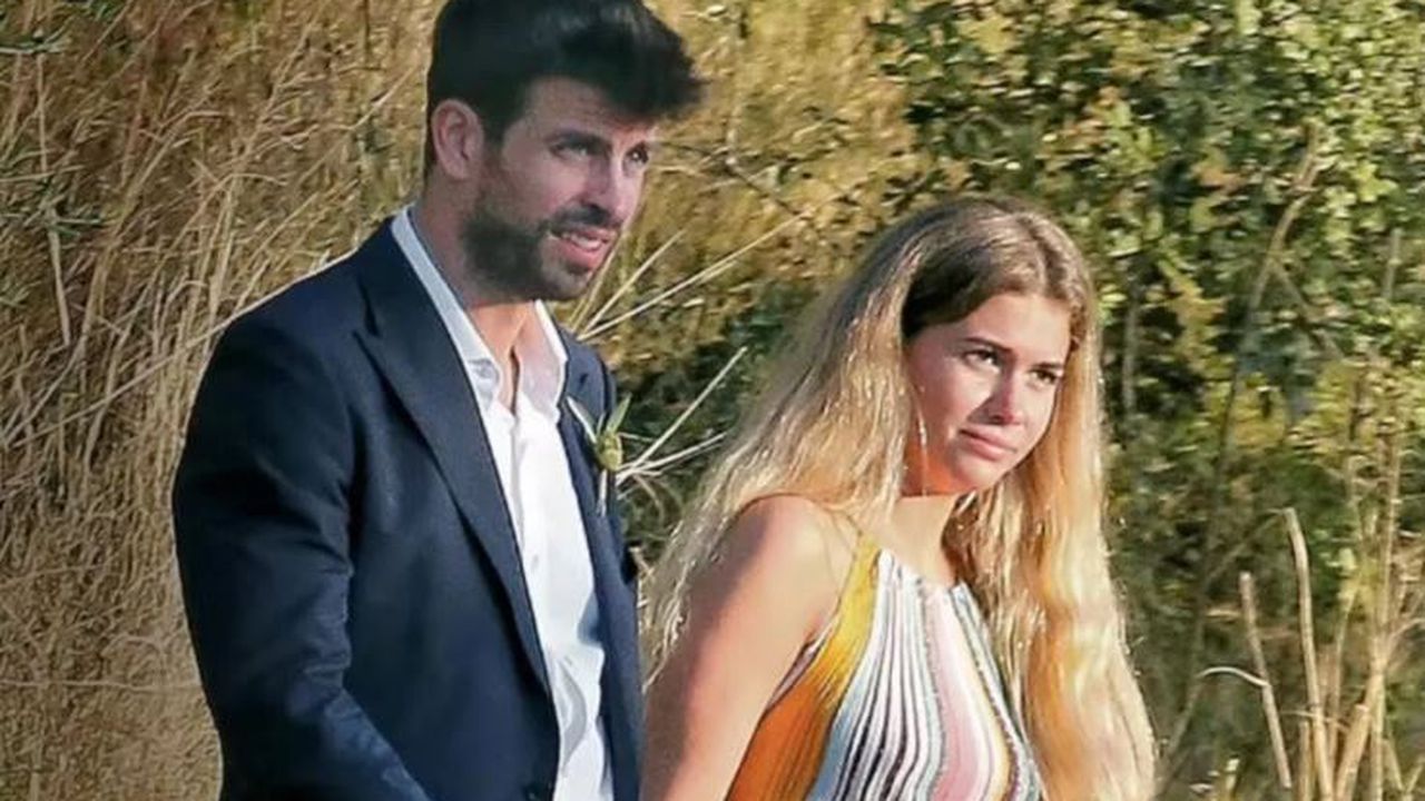 Clara Chía y Gerard Piqué