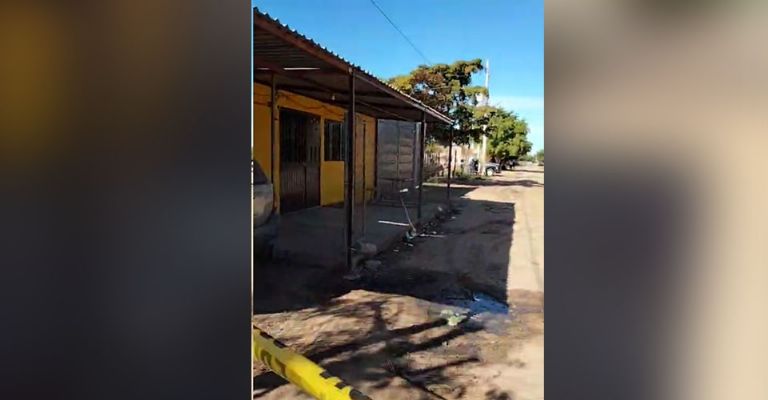 Autoridades llegan al sitio