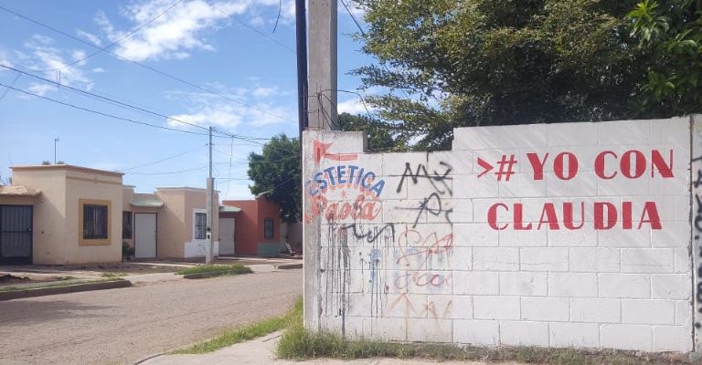 Ciudad Obregón se llena de #EsClaudia