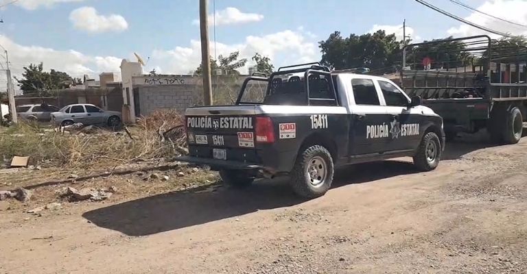 Autoridades llegan al sitio