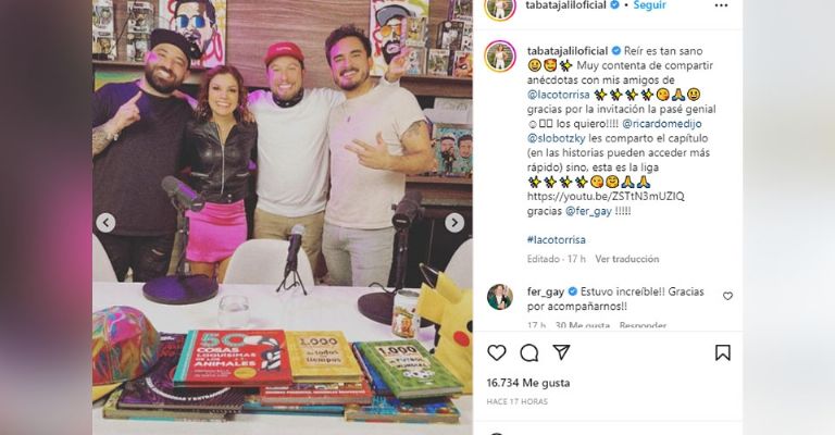 Tábata Jalil en La Cotorrisa