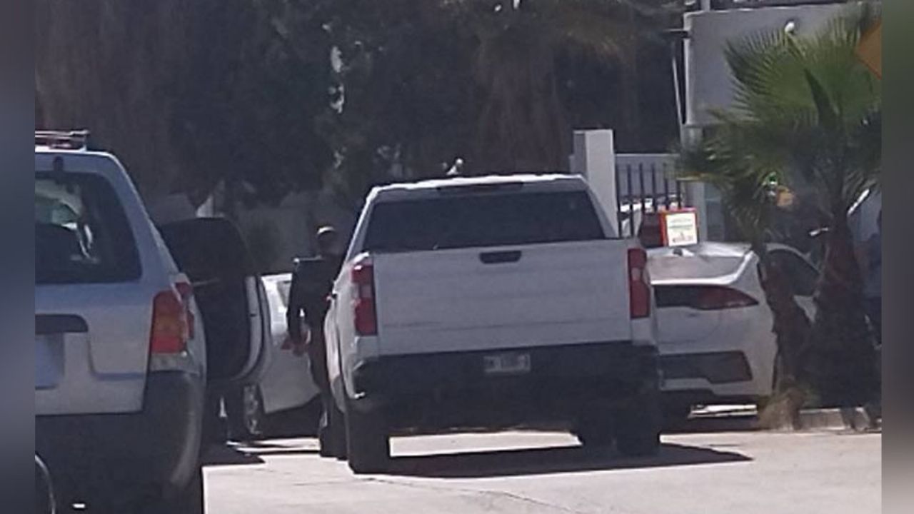 Autoridades llegan al sitio