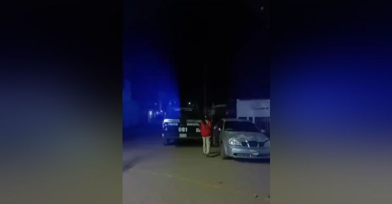 Autoridades llegan al sitio