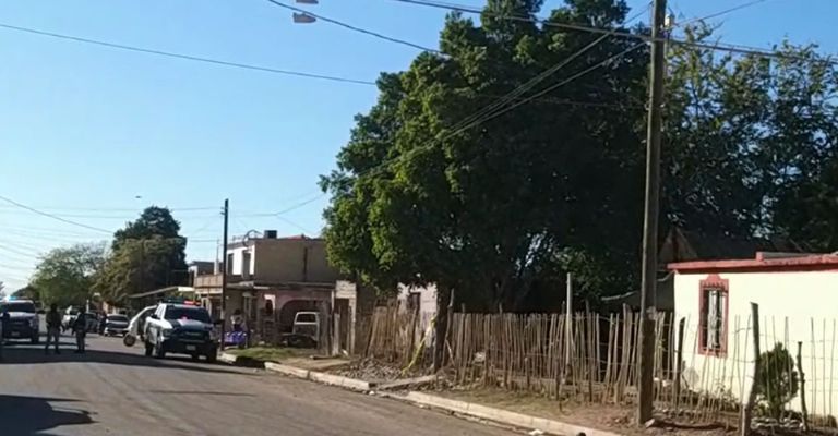 Autoridades llegan al sitio