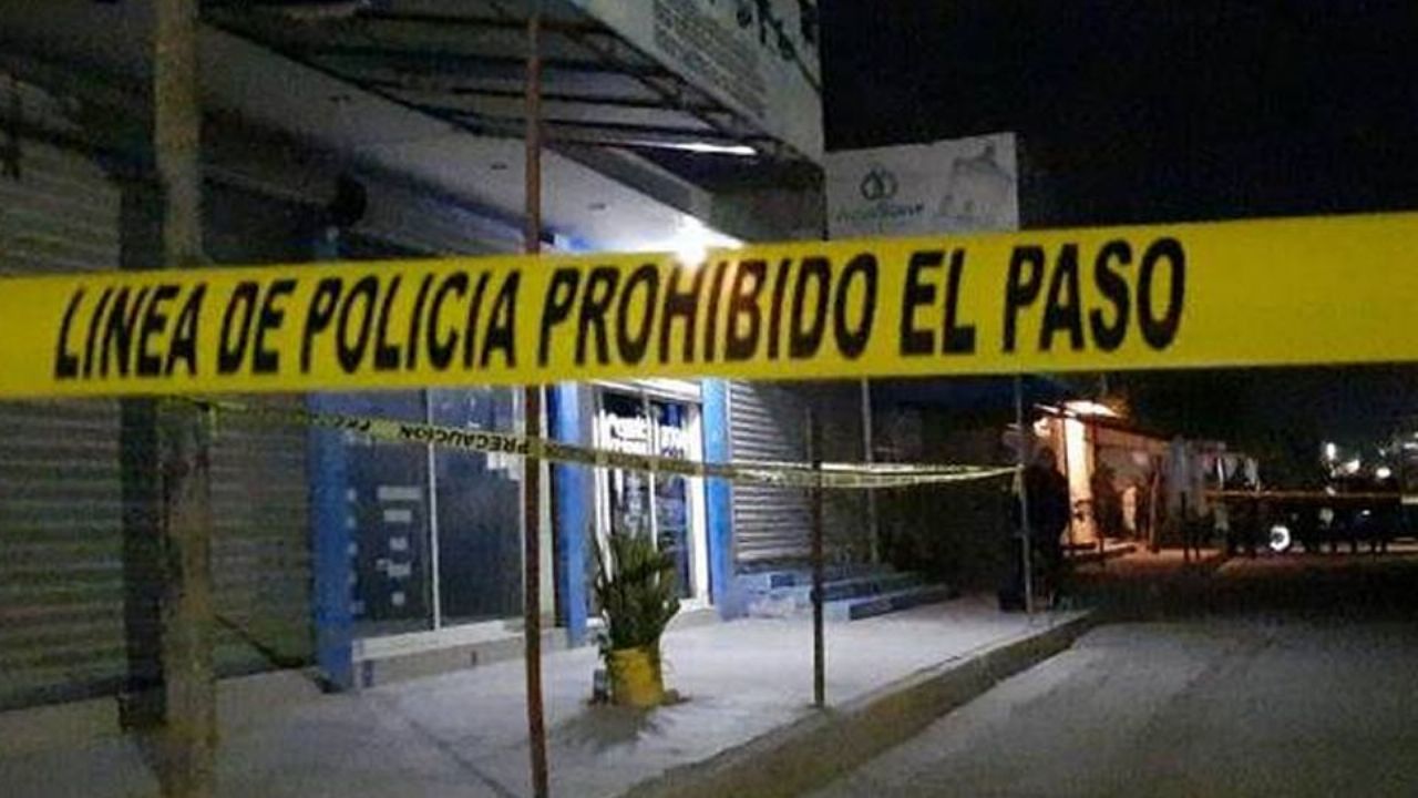 Acordonan el sitio del crimen