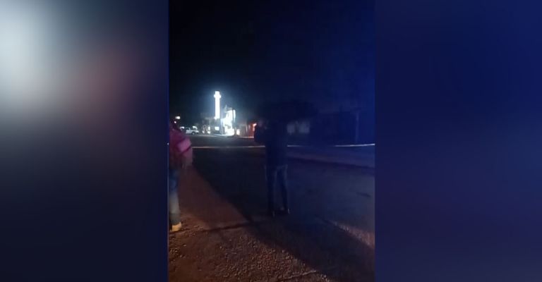 Acordonan la escena del crimen