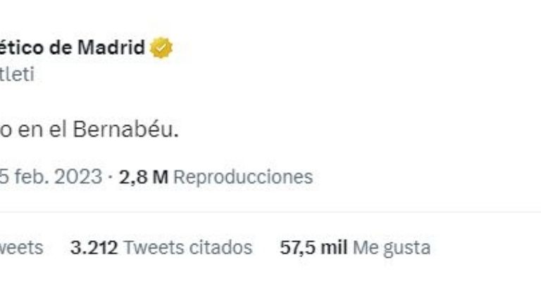 Atlético arremete contra el arbitraje tras empate en el derbi ante Real Madrid