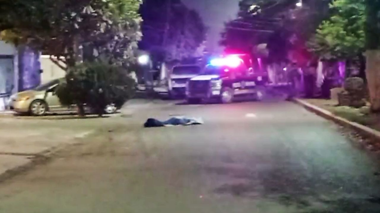 Autoridades llegan al sitio