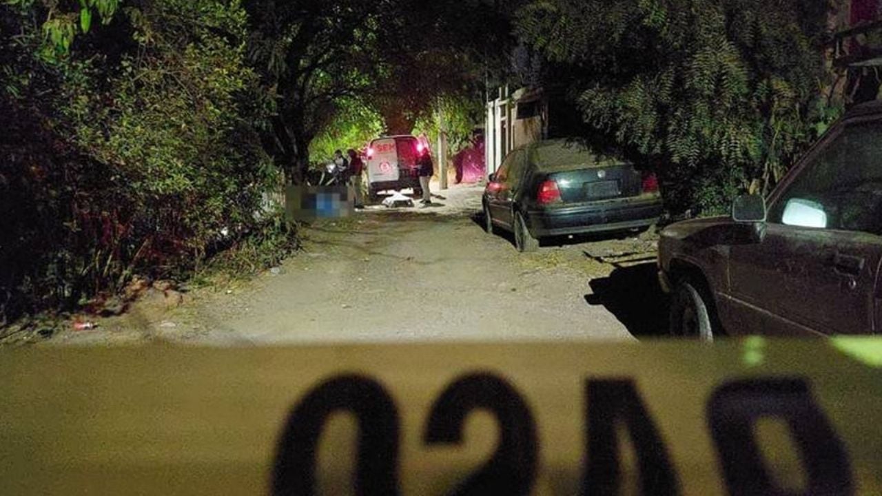 Acordonan el sitio del crimen