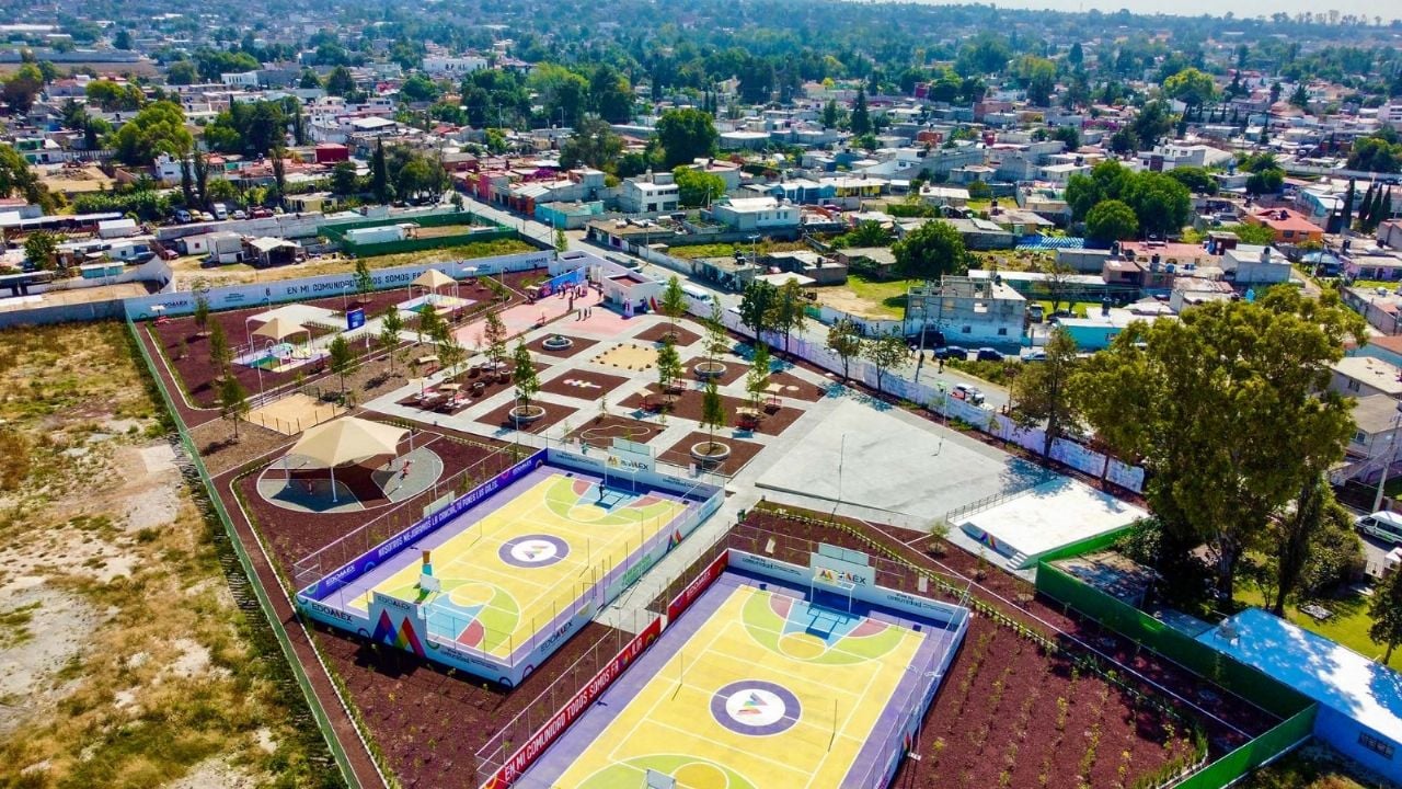 Con el programa “Vive tu Comunidad” Tecámac tiene un nuevo parque público para sus habitantes