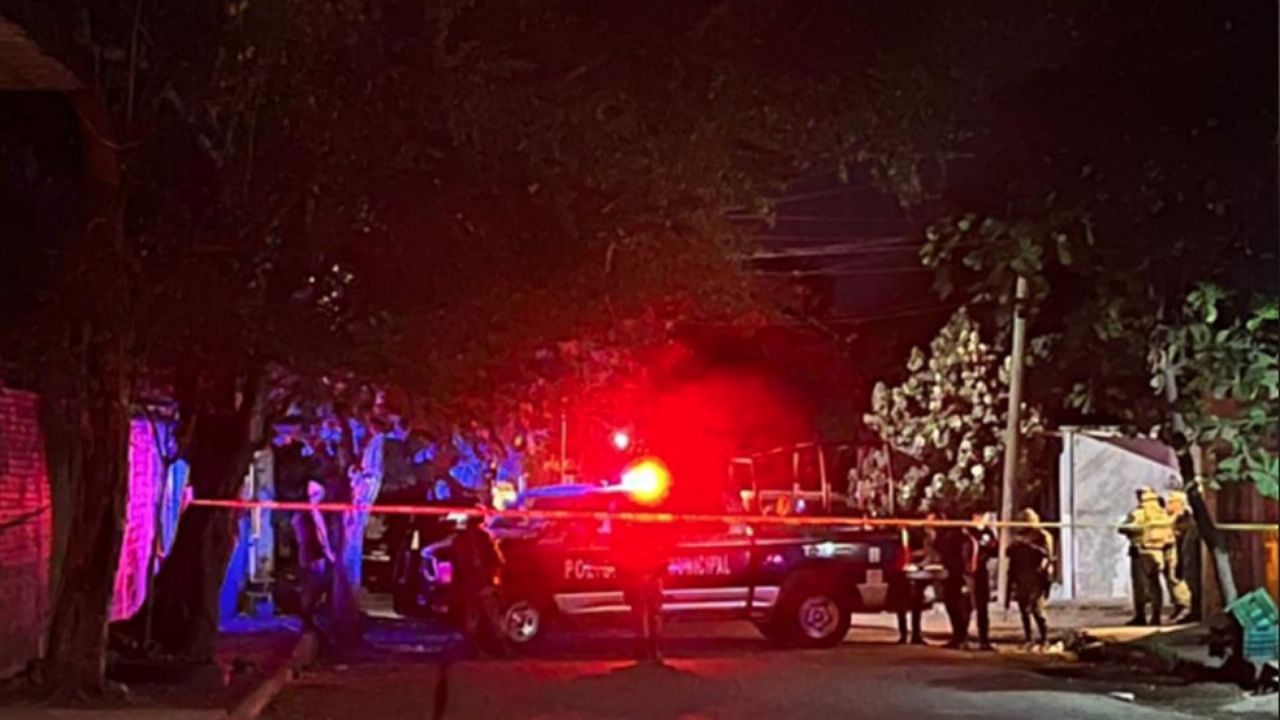 Autoridades llegan al sitio