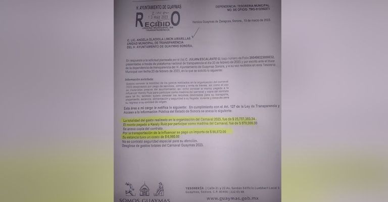 Carnaval de Guaymas excede gastos