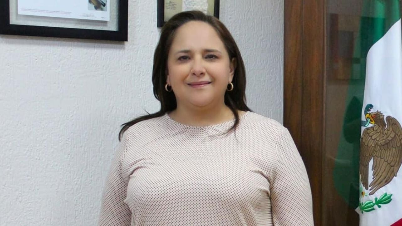 La alcaldesa Karla Córdova González