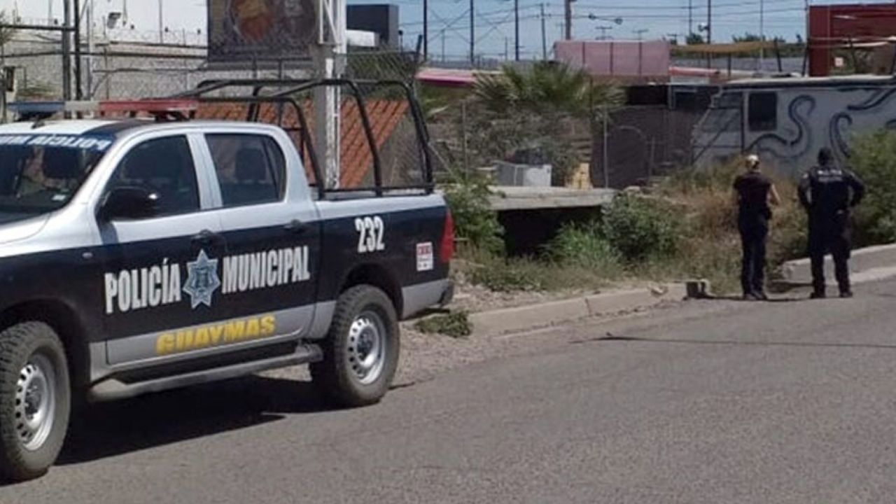 Autoridades llegan al sitio