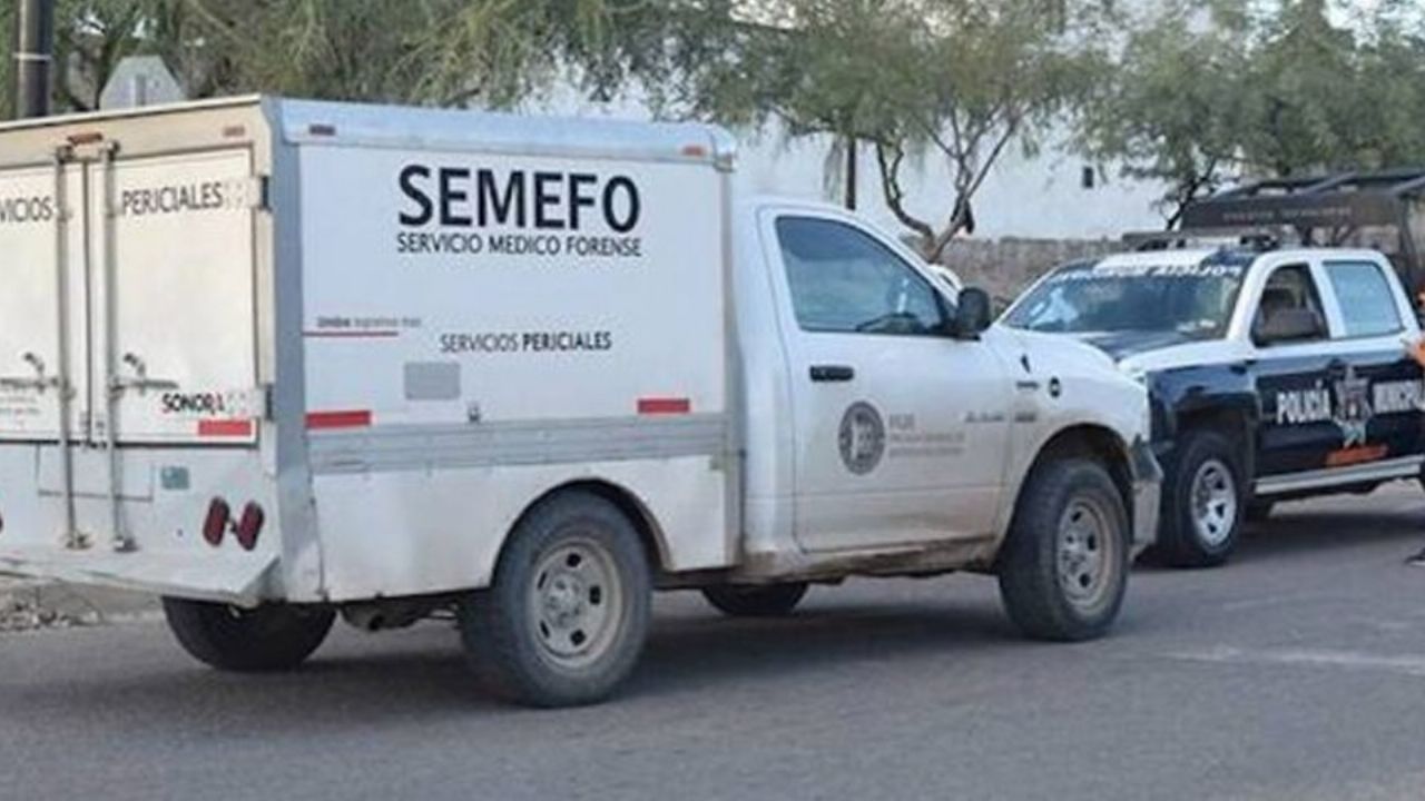 Semefo llega al sitio del crimen