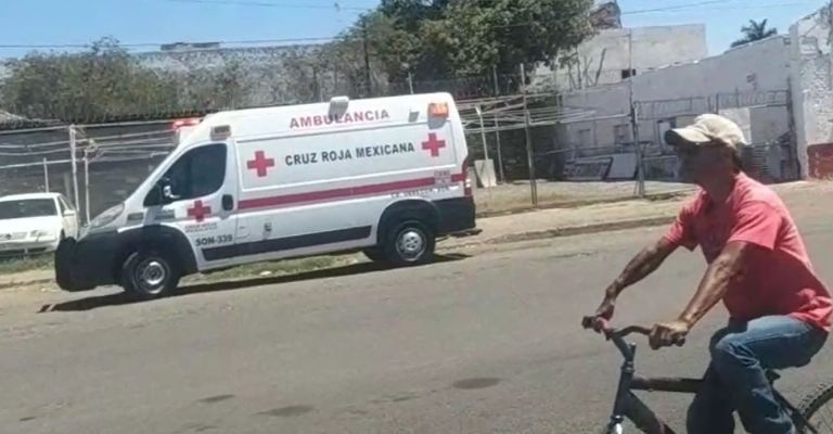 Cruz Roja llega al sitio de los hechos