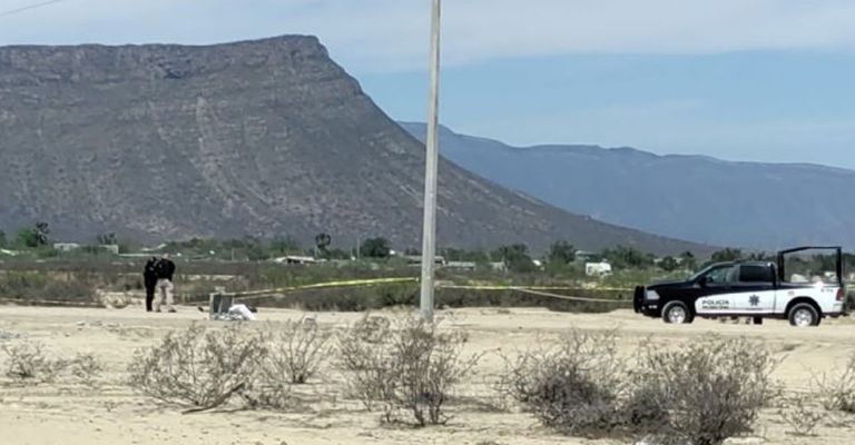 Hallan cuerpo en terreno baldío de García