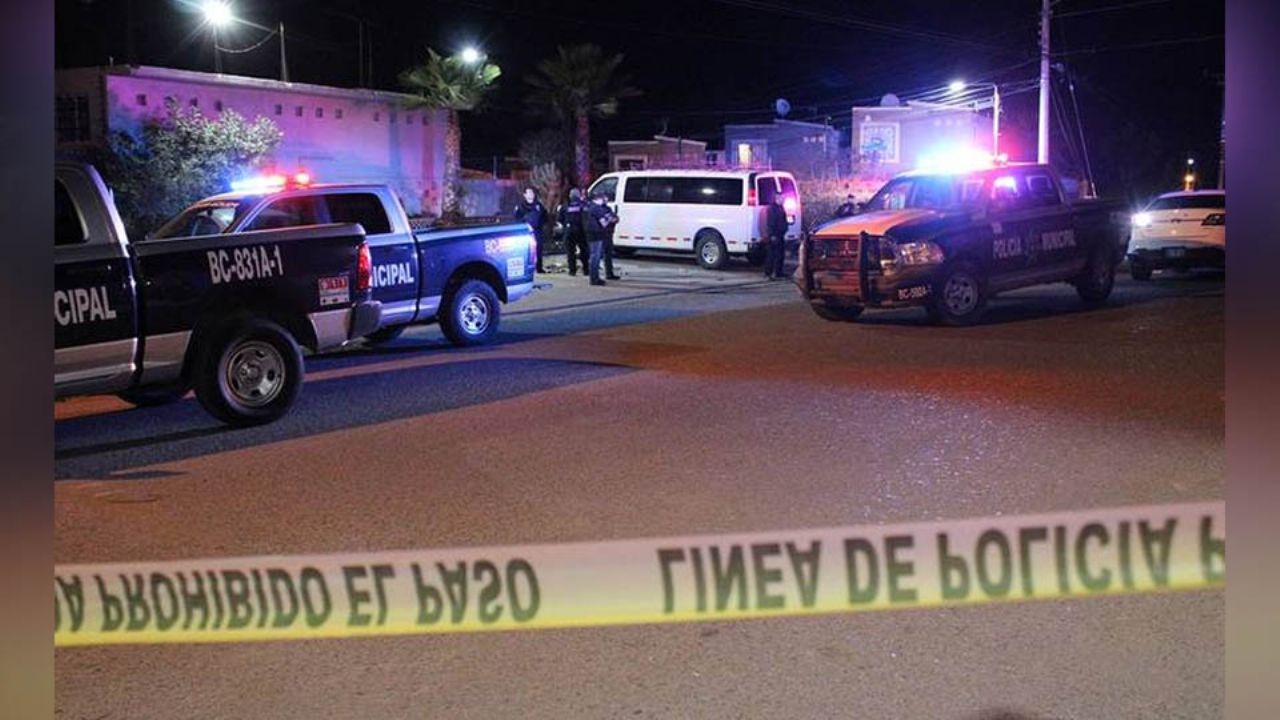 Acordonan el sitio del crimen