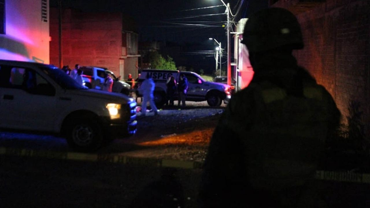 Autoridades llegan al sitio