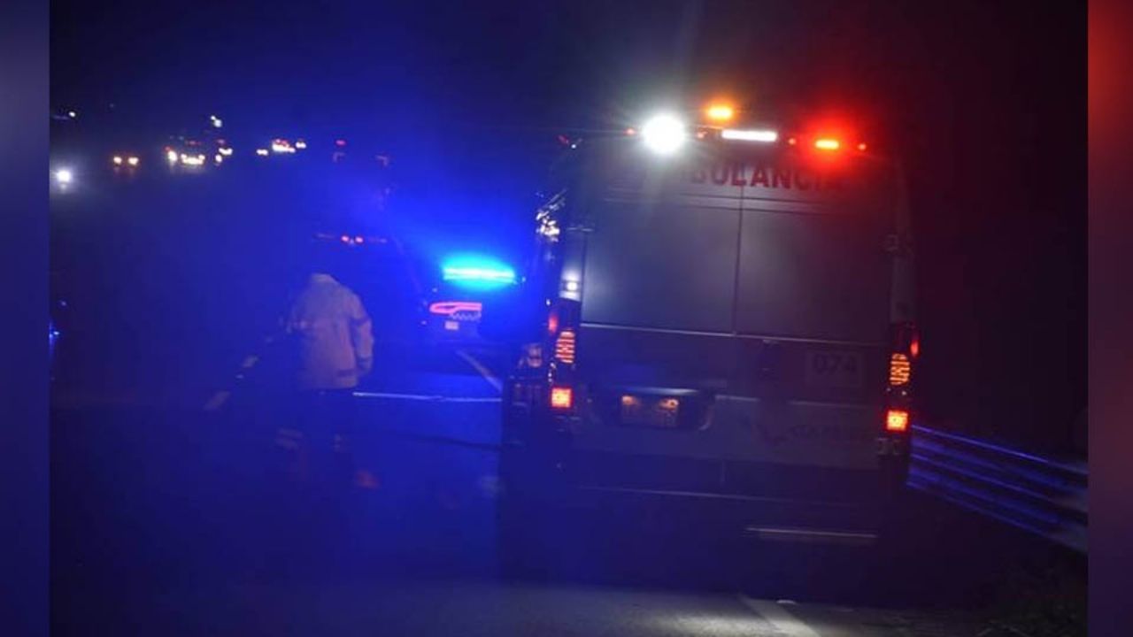 Autoridades llegan al sitio