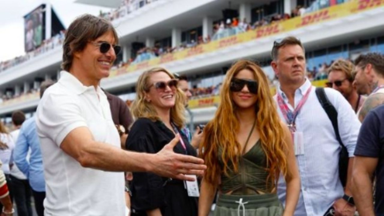 Shakira y Tom Cruise