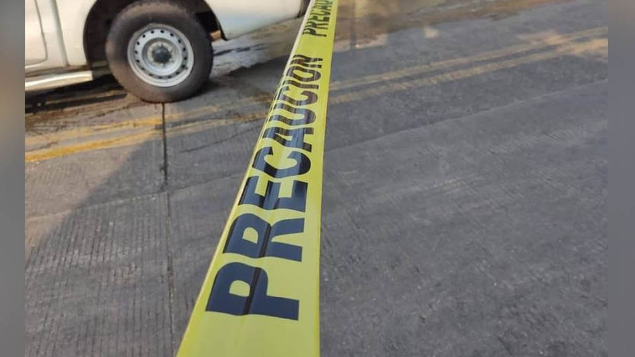 Acordonan el sitio del crimen