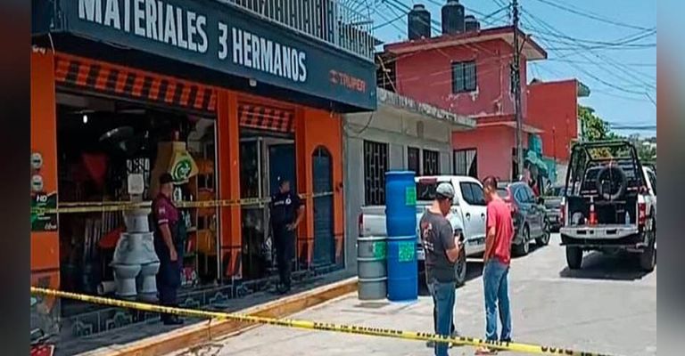 Asesinan a dueño de ferretería en Misantla
