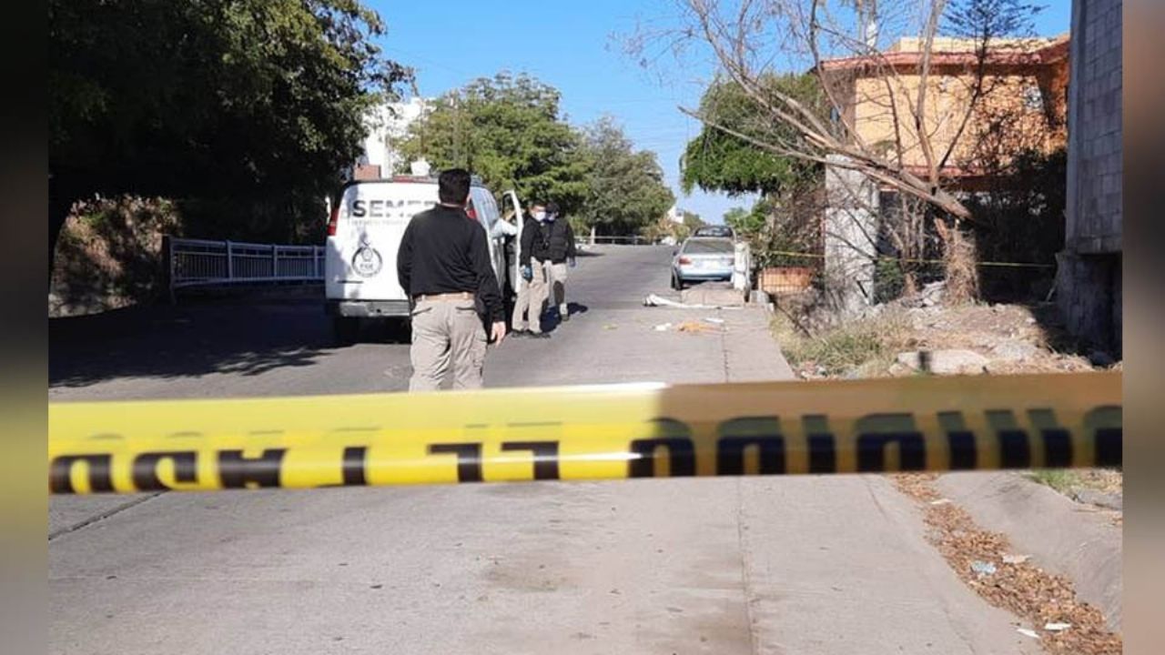 Acordonan el sitio del crimen