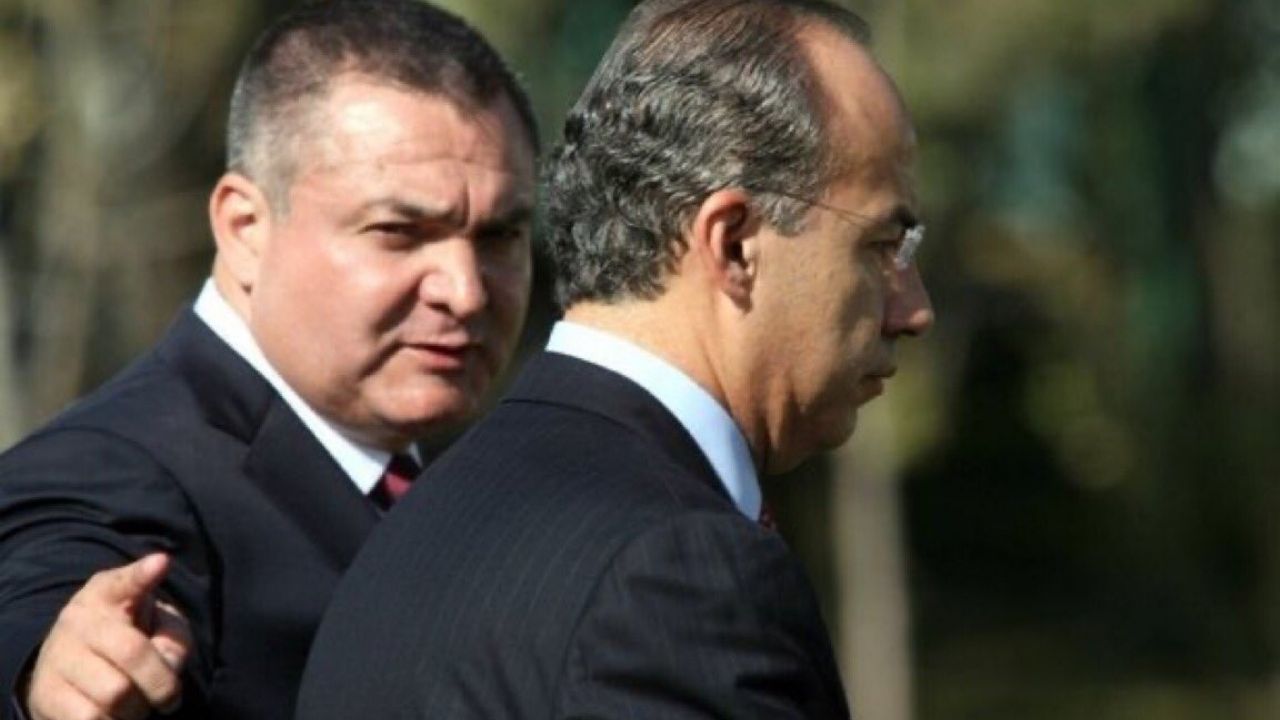 García Luna y Felipe Calderón 
