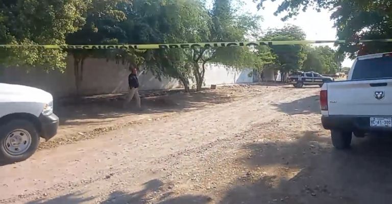 Acordonan el sitio del crimen