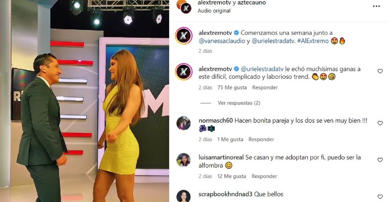 Vanessa Claudio confirma relación con Uriel Estrada