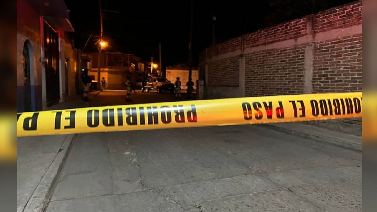 Acordonan el sitio del crimen