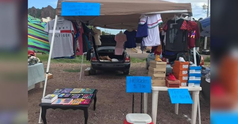 Calor 'pega' en ventas de los tianguis de los municipios de Guaymas y Empalme