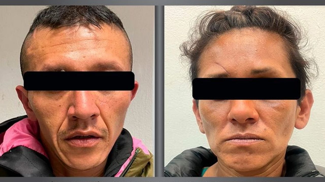 Edomex: Capturan a pareja por asesinato de chofer de plataforma digital hallado dentro de maleta