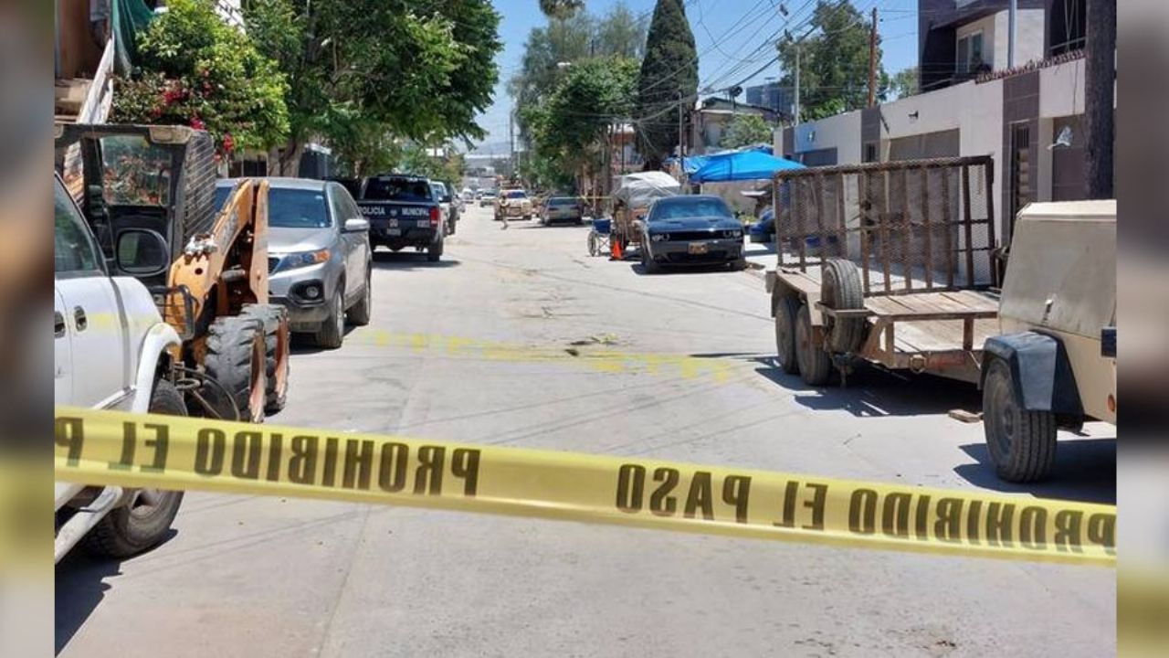 Acordonan el sitio del crimen