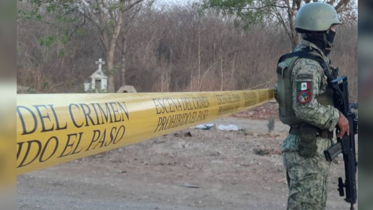 Autoridades llegan al sitio