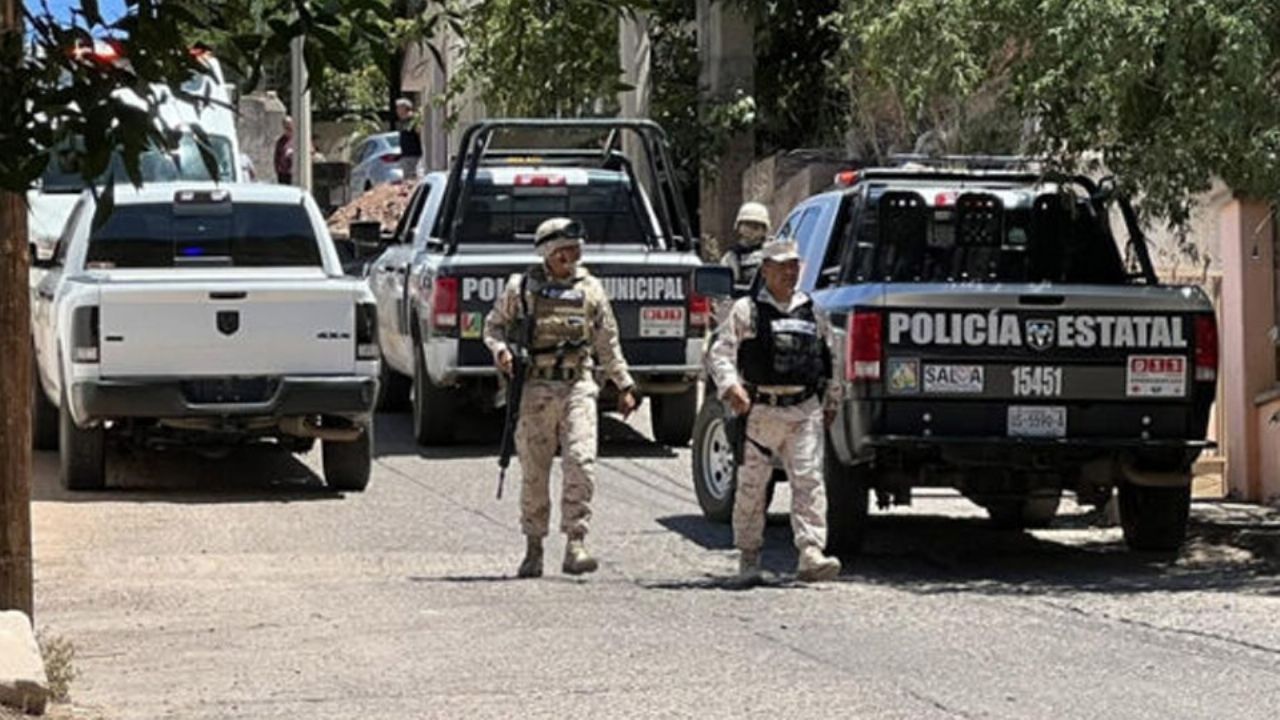 Autoridades llegan al sitio