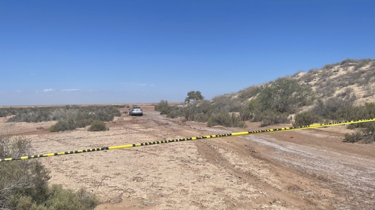 Hallan cadáver y vehículo en Costa de Hermosillo, Sonora. Foto: Twitter