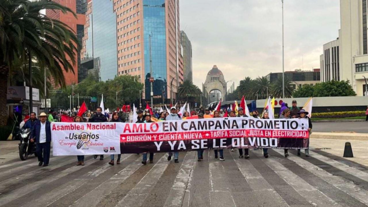 Marchas y bloqueos cdmx 