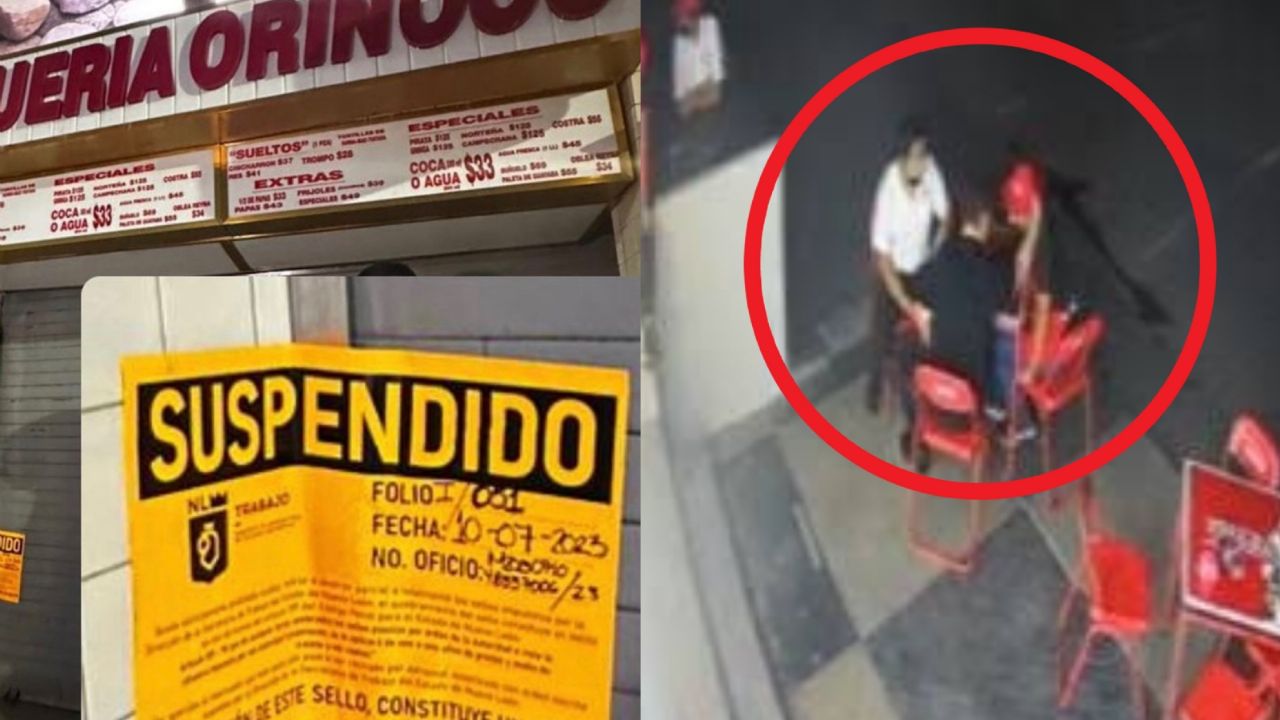 VIDEO: Tras exhibir golpiza a empleado, Secretaría del Trabajo en NL suspende famosa taquería