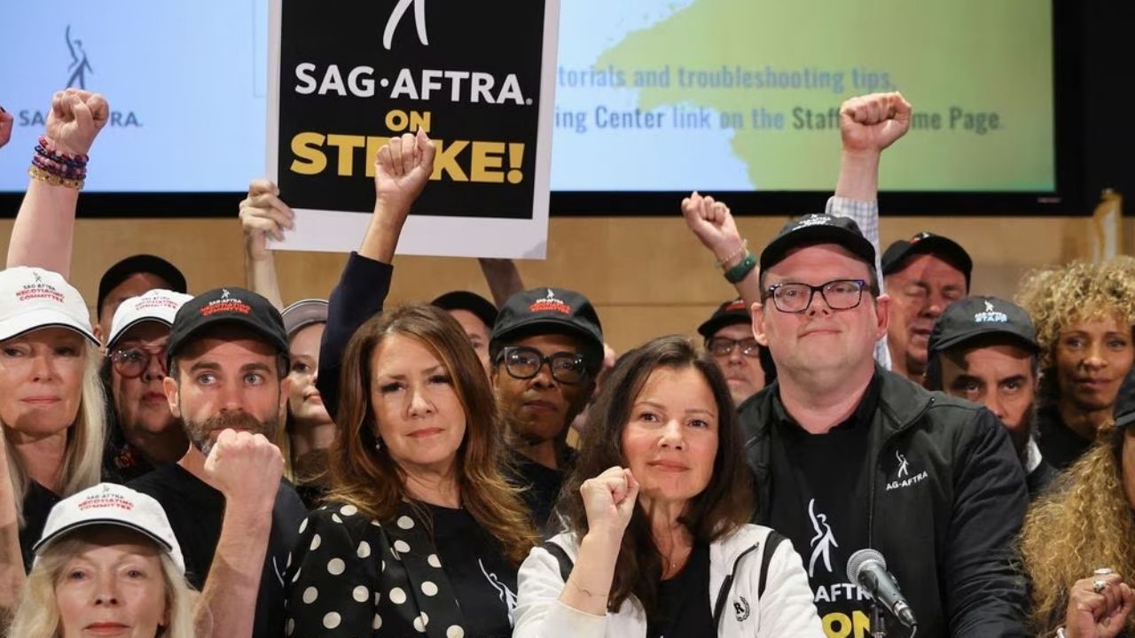 Fran Drescher lideró la huelga de actores