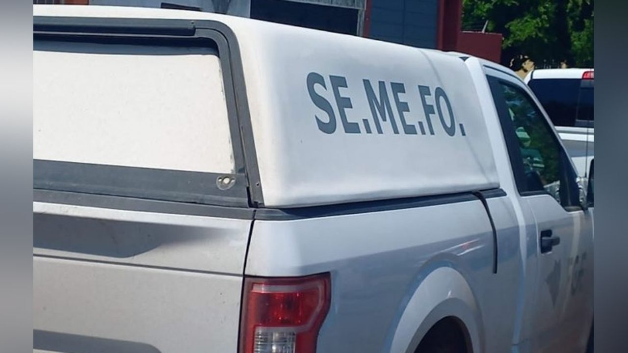 Semefo llega al sitio del crimen