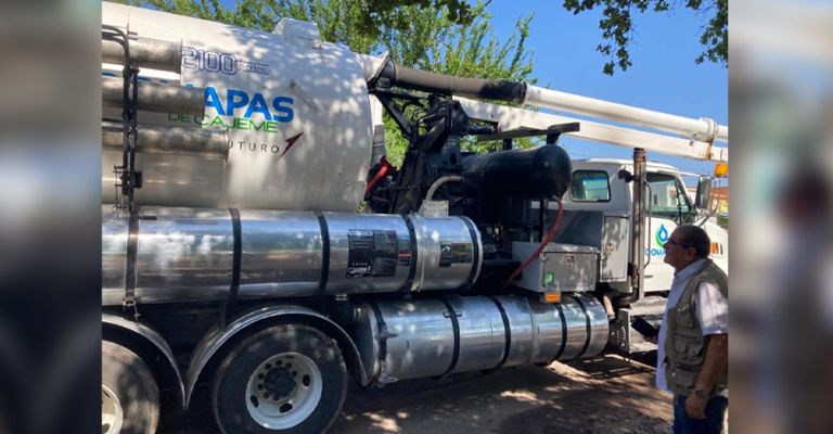 Oomapas comienza campaña de desazolve; se han atendido 25% de reportes rezagados