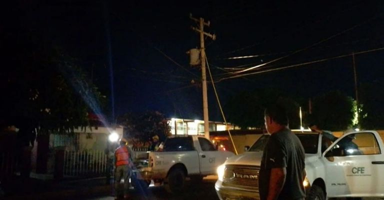 Ciudadanos se ven afectados por apagones de la CFE en Cajeme